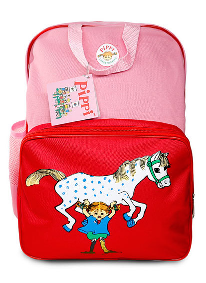 Pippi mochila rosa: portada