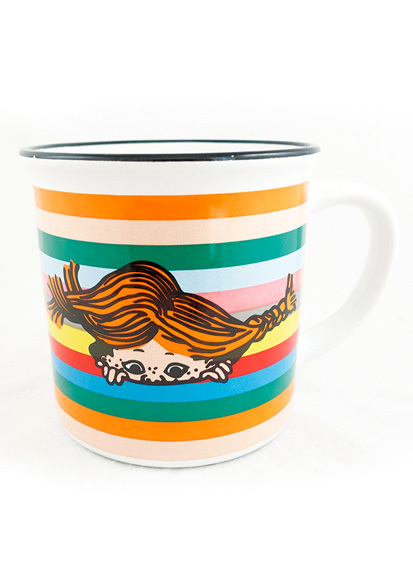 Pippi taza rayas: portada