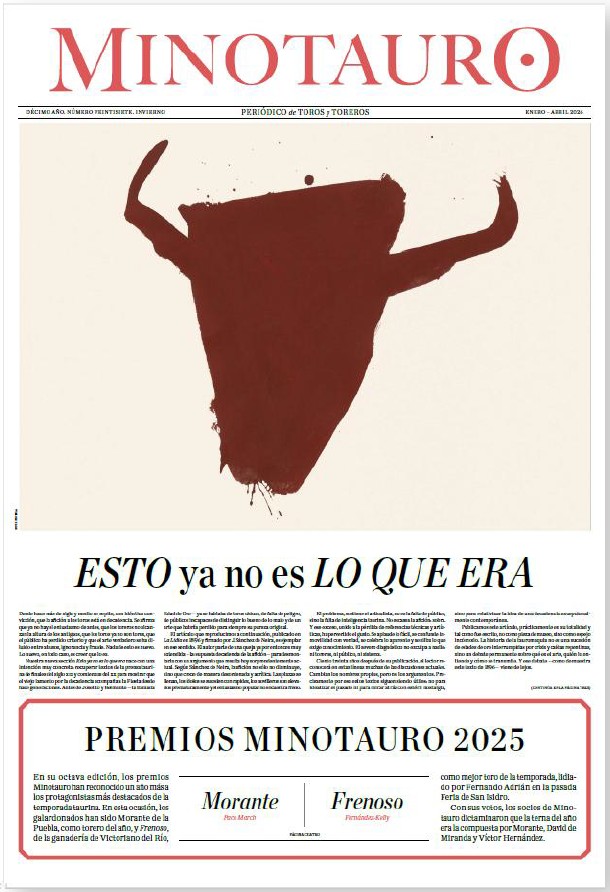 MINOTAURO Revista Número 27: portada