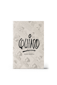 Agenda perpetua Quino beige: portada