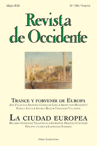 Revista de Occidente 540: portada