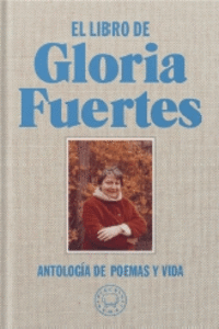 El libro de Gloria Fuertes. Edición especial en tela y cantos pintados: portada