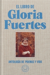 El libro de Gloria Fuertes. Edición especial en tela y cantos pintados: portada