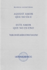 Aquest amor que no ès u - Este amor que no es uno: portada