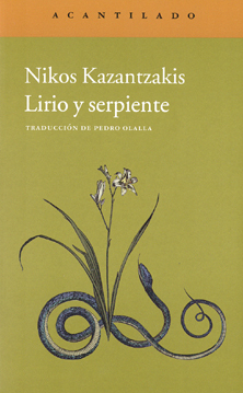 Lirio y serpiente: portada