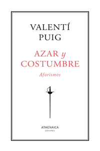 Azar y costumbre: portada