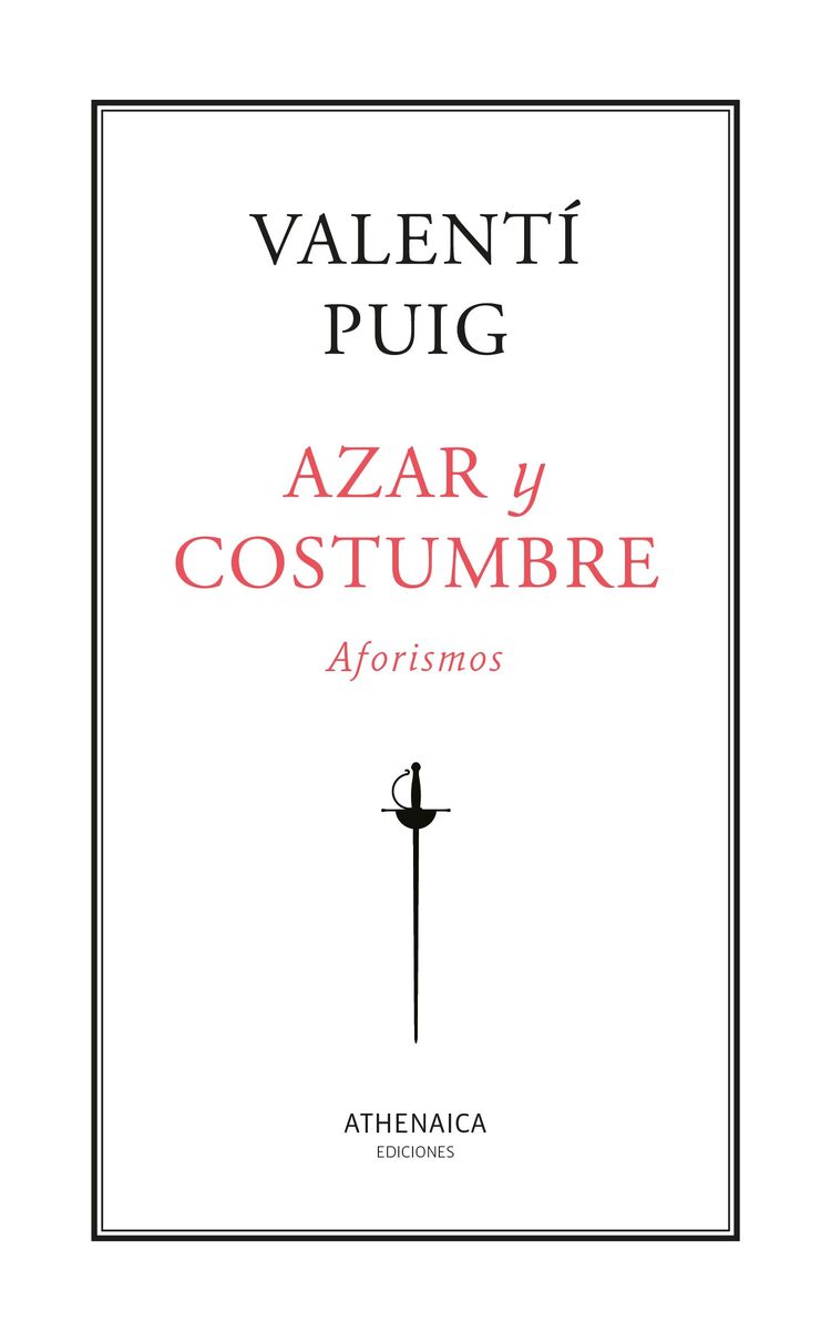 Azar y costumbre: portada