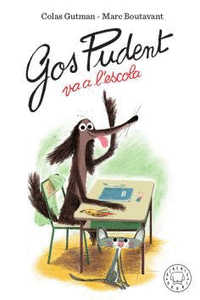 Gos Pudent va a l'escola: portada