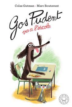 Gos Pudent va a l'escola: portada