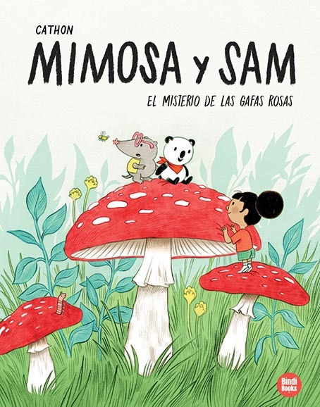 El misterio de las gafas rosas. Mimosa y Sam: portada