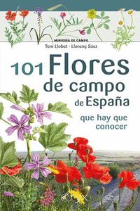 101 Flores de campo de España: portada