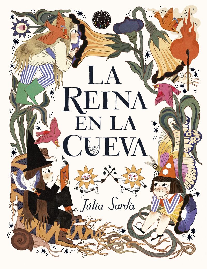 La reina en la cueva: portada