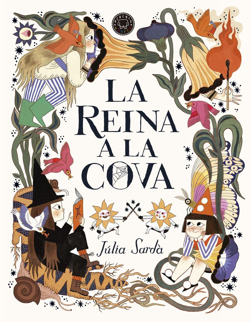 La reina a la cova: portada