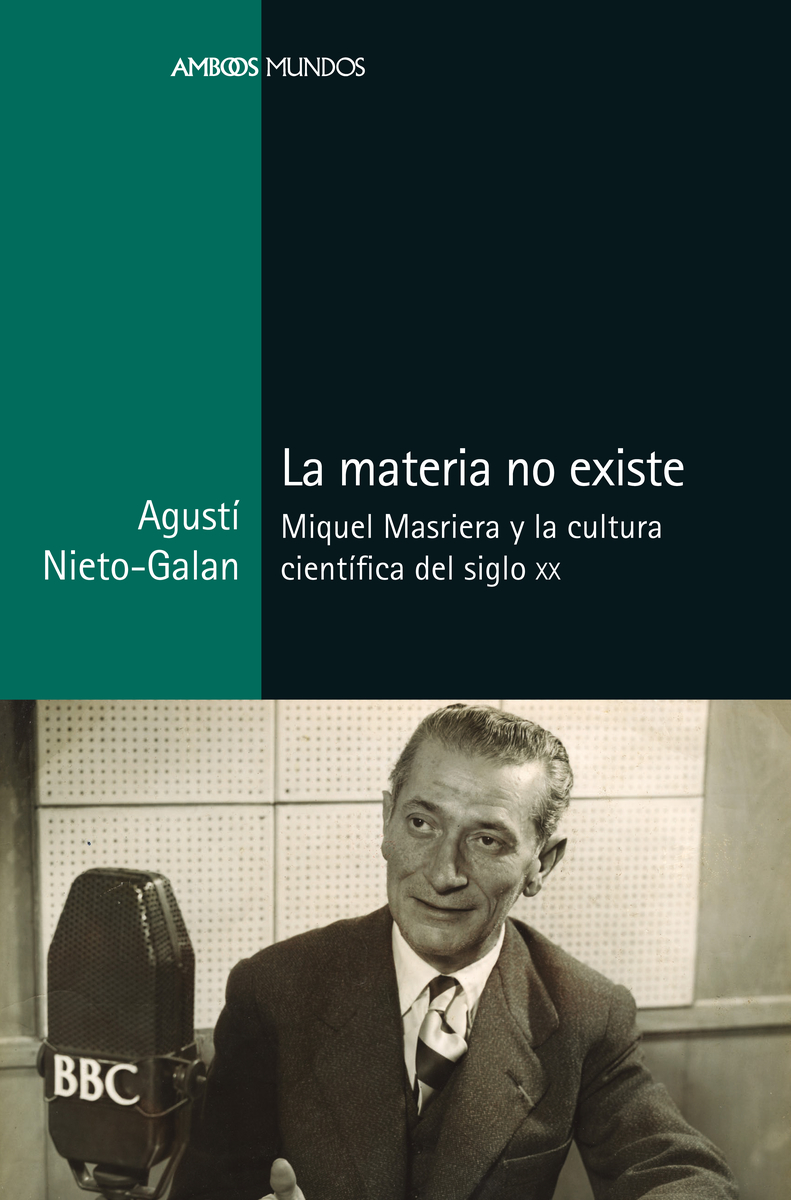 LA MATERIA NO EXISTE: portada