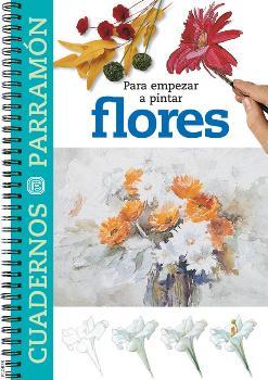 Para empezar a pintar flores: portada