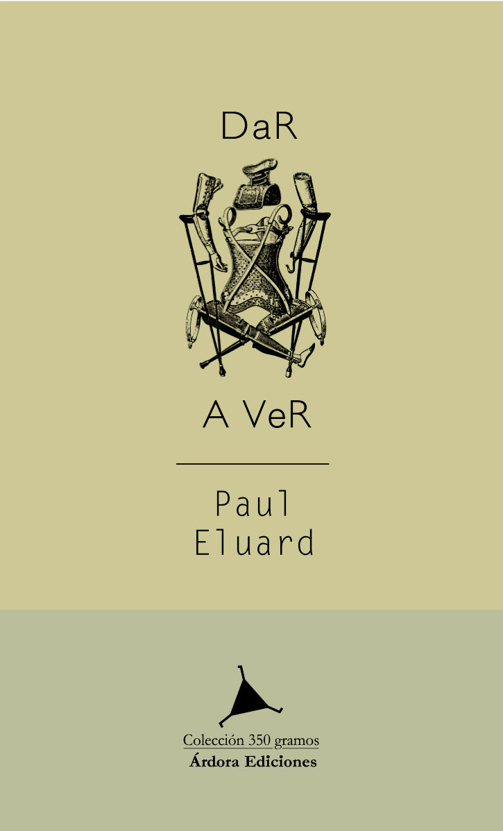 Dar a ver - Paul Eluard: portada