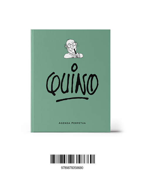Agenda Perpetua Quino verde: portada