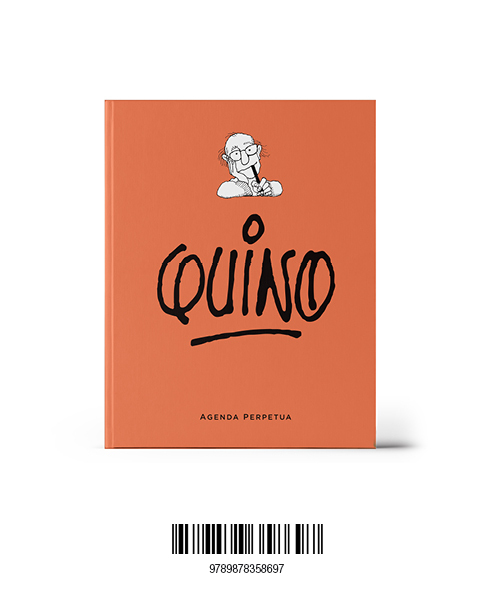 Agenda Perpetua Quino rojo: portada