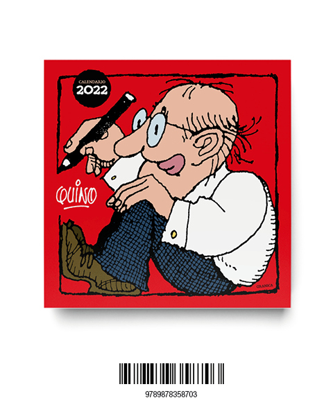 Calendario 2022 Quino de pared: portada