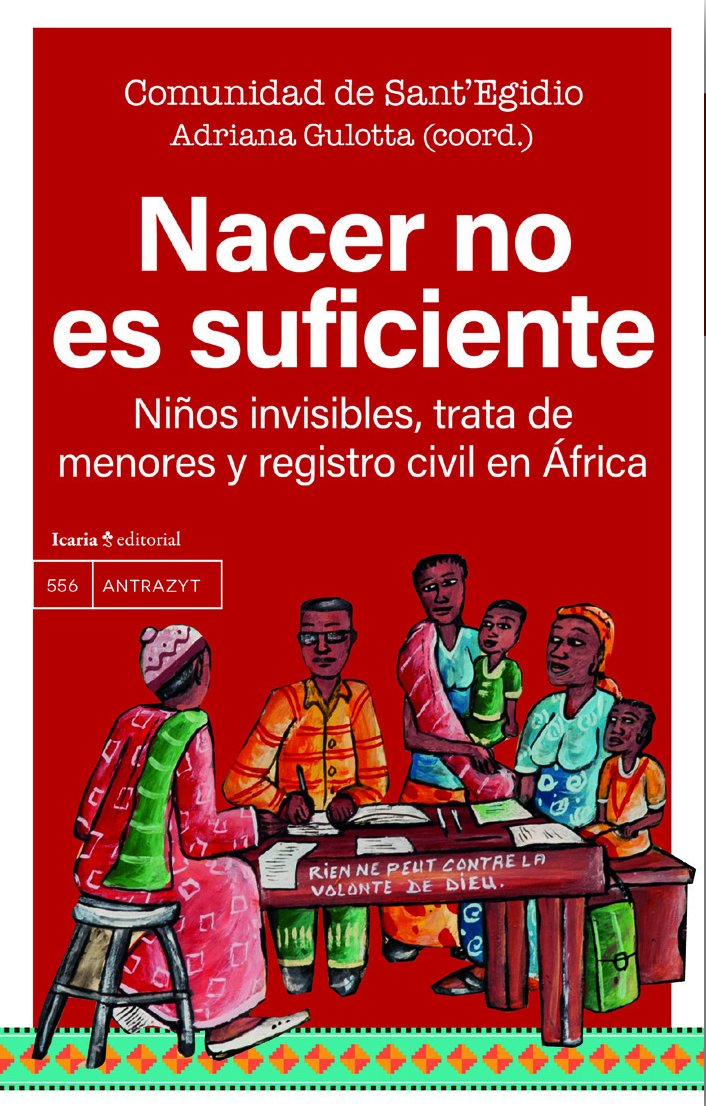 NACER NO ES SUFICIENTE: portada