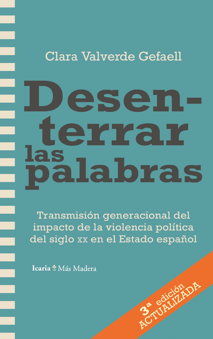 DESENTERRAR LAS PALABRAS: portada