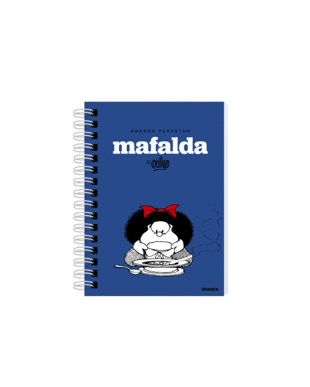 Mafalda agenda perpetua anillada sopa