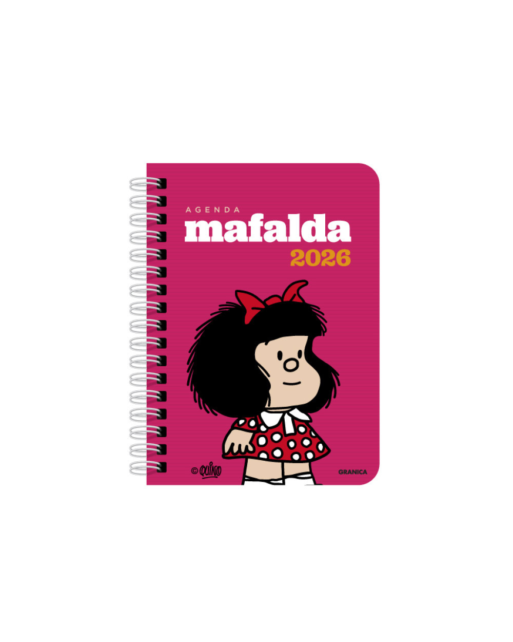 Agenda 2026 Mafalda día x página