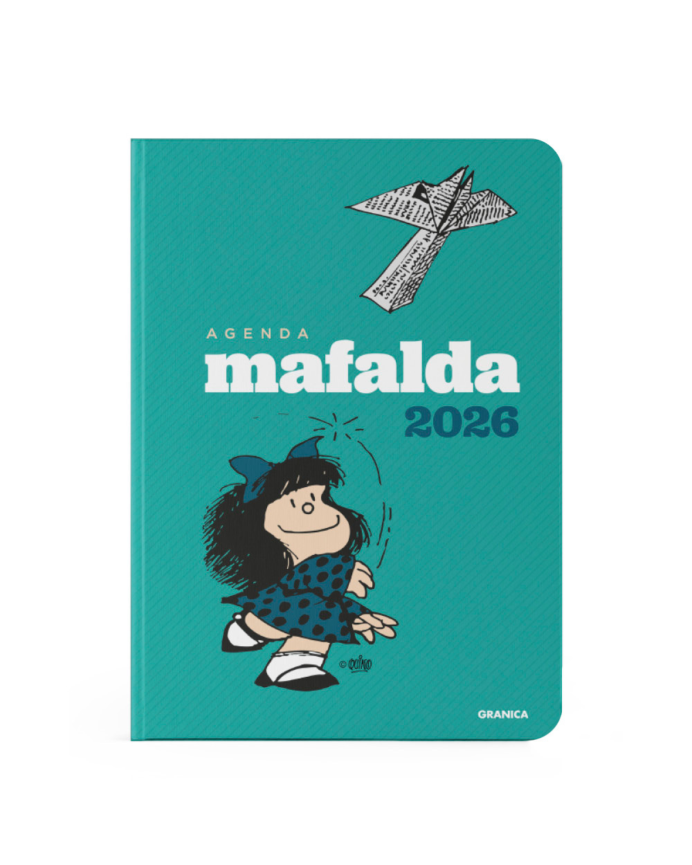 Agenda 2026 Mafalda encuadernada