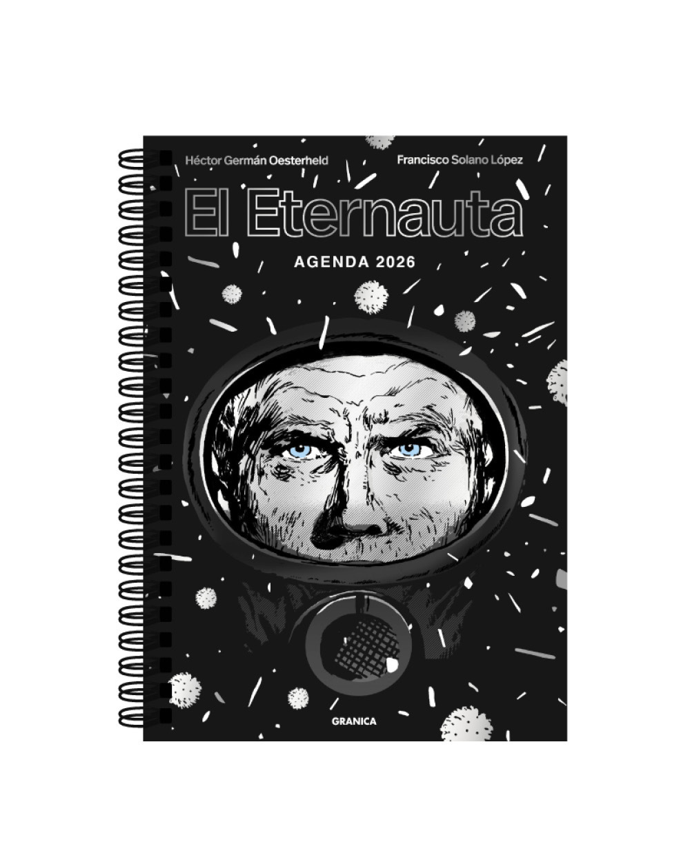 Agenda 2026 Eternauta anillada plata