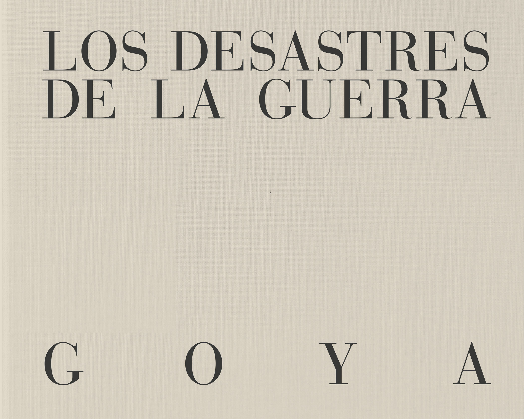 Los desastres de la guerra