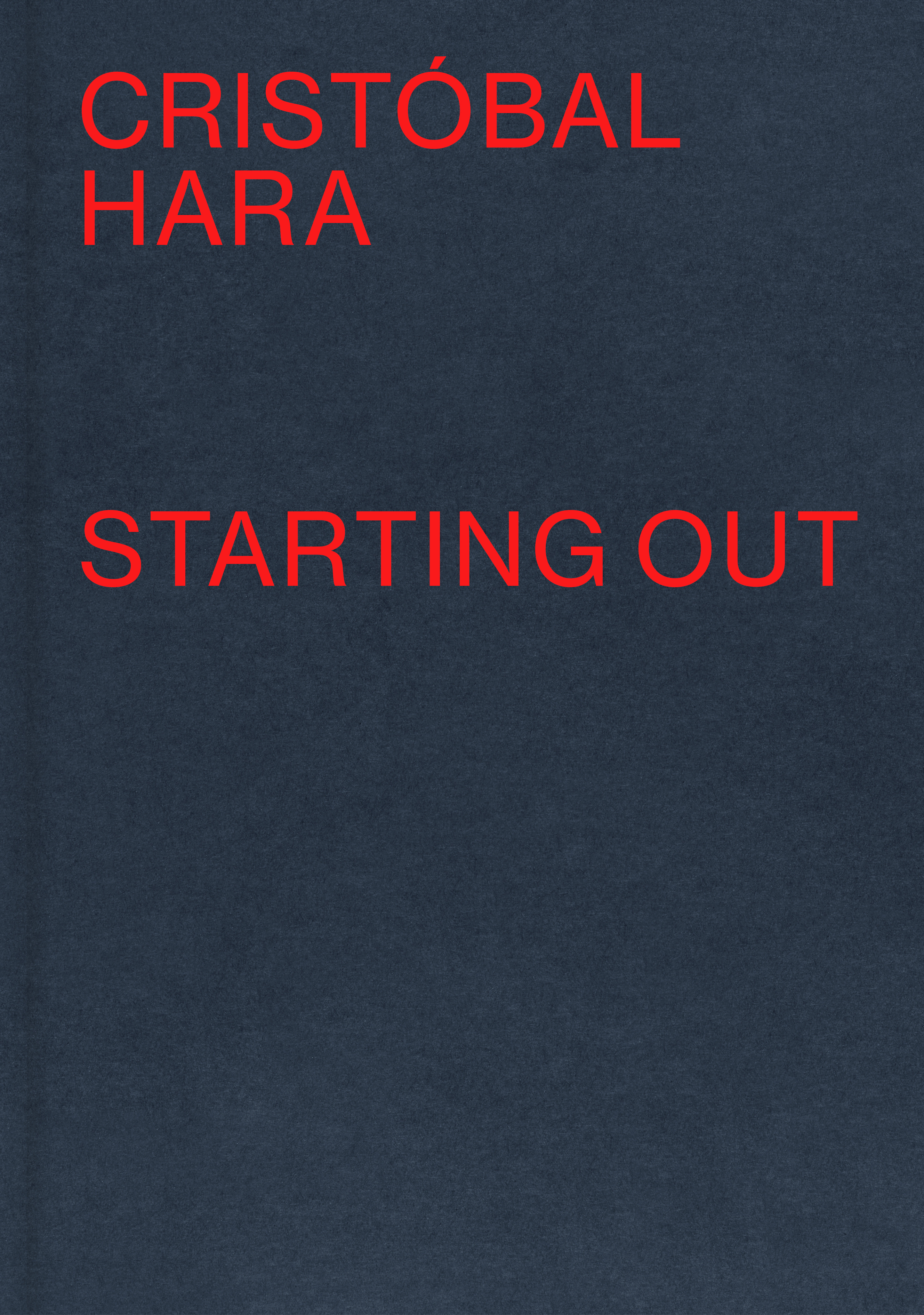 Starting out [inglés]