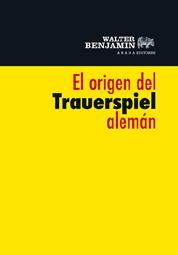 El origen del Trauerspiel alemán