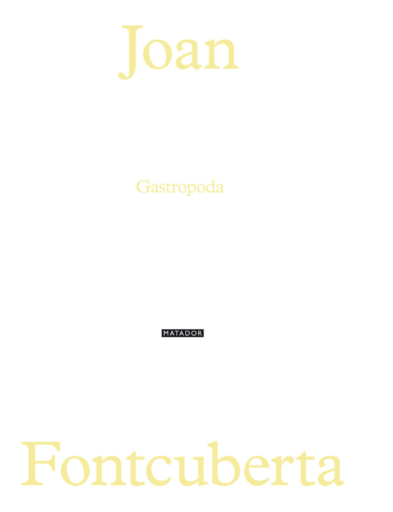 Cuaderno de Artista Joan Fontcuberta