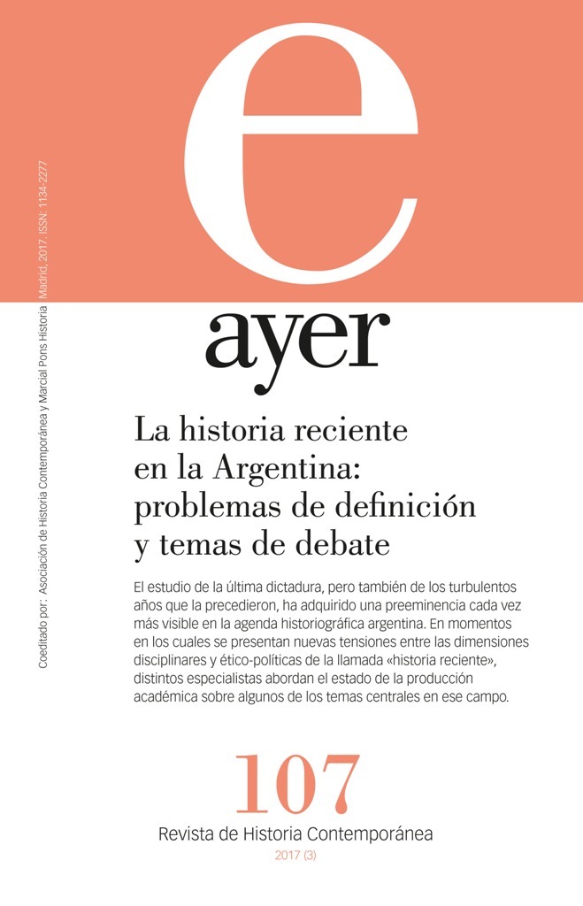La historia reciente en la Argentina: problemas de definición y temas de debate