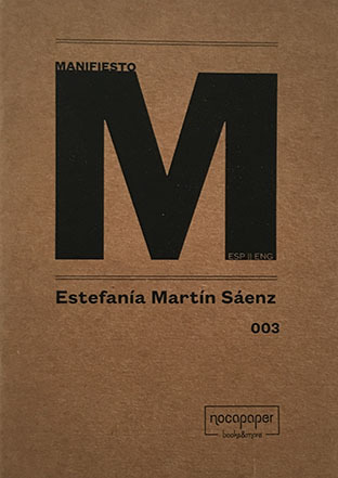 Manifiesto Estefanía Martín Sáenz