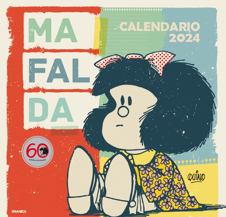 Calendario 2024 Mafalda de Pared