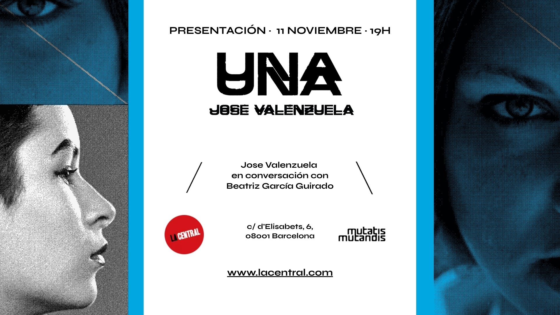 Presentación de Una con Jose Valenzuela y Beatriz García Guirado